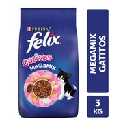 Alimento Gatitos Felix Megamix 3 kg