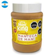 Mantequilla de Maní Crunchy King 350 g