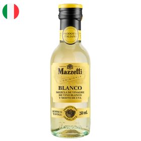 Blanco Mazzetti Mezcla de Vinagre de Vino Blanco y Mosto de Uva 250 ml