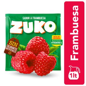 Jugo Polvo Zuko Frambuesa 15 g