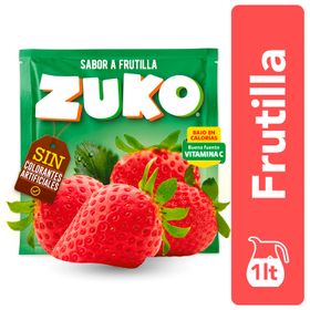 Jugo Polvo Zuko Frutilla 15 g