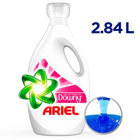 Detergente Líquido Ariel Concentrado con Suavizante Downy 2.8 L