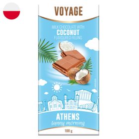 Chocolate Voyage Relleno Coco Barra 100 g