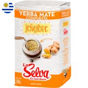 Yerba Mate La Selva Con Jengibre 500 g