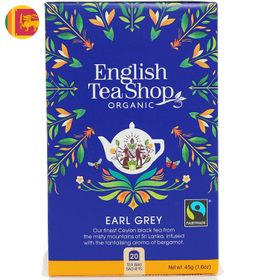 Té Earl Grey English Tea Shop Sencha Caja 20 Bolsas