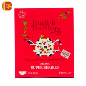 Té Super English Tea Shop Berries 8 Bolsitas