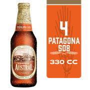 Pack 4 un. Cerveza Austral Patagona Pale Ale 5.0° 330 cc