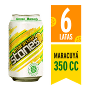 Pack 6 un. Cerveza Stones Maracuya Fuit Beer 2.5° 350 cc