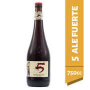 Cerveza Kross 5 Aniversario Amber Ale 7.2° 750 cc