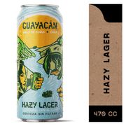 Cerveza Guayacán Hazy Lager 4.9° 470 cc