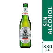 Cerveza Clausthaler Lager Sin Alcohol 330 cc