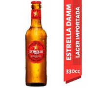 Cerveza Estrella Damm Lager 4.3° 330 cc