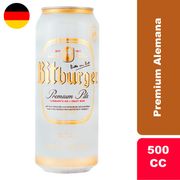 Cerveza Bitburger Premium Pils 4.8° 500 cc