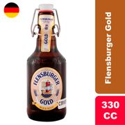 Cerveza Flensburger Gold 4.8° 330 cc