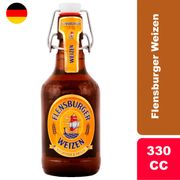 Cerveza Flensburger Weizen 5.1° 330 cc