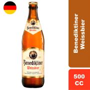 Cerveza Benediktiner Weissbier 5.4° 500 cc