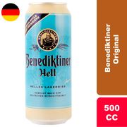 Cerveza Benediktiner Helles Lager 5.0° 500 cc