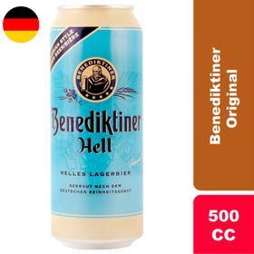 Cerveza Benediktiner Helles Lager 5.0° 500 cc