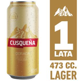 Cerveza Cusqueña Golden Lager 4.8° 473 cc