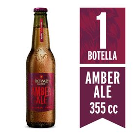 Cerveza Royal Guard Amber Ale 6.3° 355 cc