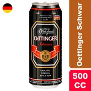 Cerveza Oettinger Schwarz Stout 4.9° 500 cc