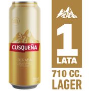 Cerveza Cusqueña Golden Lager 4.8° 710 cc