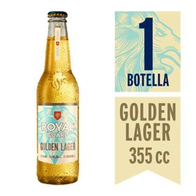 Cerveza Royal Guard Golden Lager 4.5° 355 cc