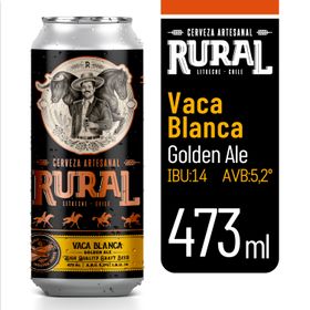 Cerveza Rural Golden Ale 5.2° 473 cc