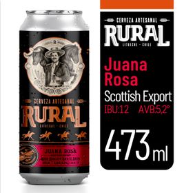 Cerveza Rural Juana Rosa Scottish Export 6.2° 473 cc