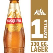 Cerveza Cusqueña Golden Lager 4.8° 330 cc