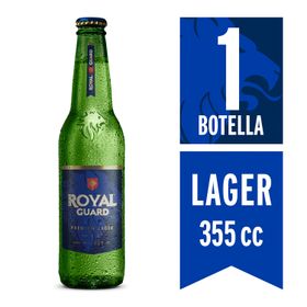 Cerveza Royal Guard Premium Lager 5.0° 355 cc