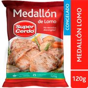 Medallon Lomo Cerdo Super Cerdo Cong 120 g