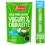 Salsa Para Untar Gourmet Yoghurt y Ciboulette 200 g