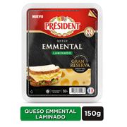 Queso Emmental Président Laminado 150 g