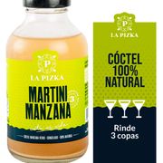 Cóctel Natural La Pizka Martini Manzana 350 cc