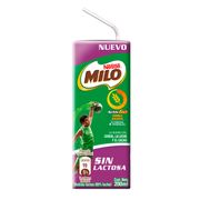 Bebida Láctea Milo Sin Lactosa Chocolate 200 ml