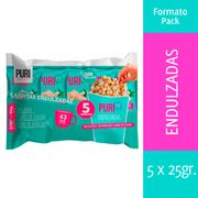 Pack Colación Popcorn Puripop Endulzadas 25 g 5 un.