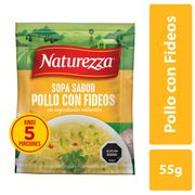 Sopa Naturezza Pollo Fideos 55 g