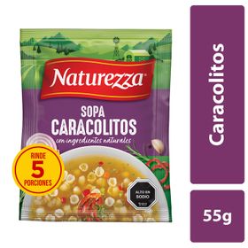 Sopa Naturezza Carne/Caracoles 55 g
