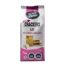 Galletas Perfect Choice Crackers Ajo 175 g