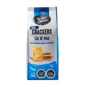 Galletas Perfect Choice Crackers Sal de Mar 175 g