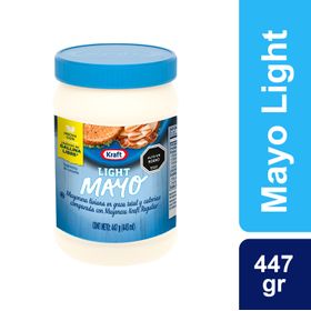 Mayonesa Kraft Real Mayo Light Pote 447 g