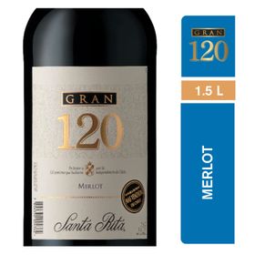 Vino Santa Rita Merlot Botellón 1.5 L