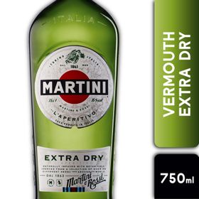 Vermouth Martini Dry 18° 750 cc