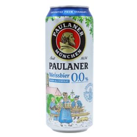 Cerveza Paulaner Weissbier Sin Alcohol 500 cc