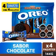 Pack Galletas Oreo Chocolate 36 g 4 un.