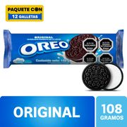 Galletas Oreo Rollo Sabor Original 108 g