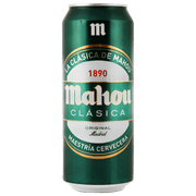 Cerveza Mahou Lager 4.7° 500 cc