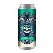 Cerveza Del Puerto Pils Lager 4.5° 473 cc