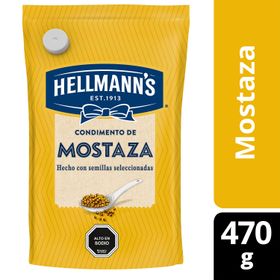 Mostaza Hellmann's Regular Doypack 470 g